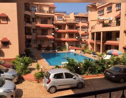 Saldanha Kyle gardens Appartement Calangute Buitenkant foto