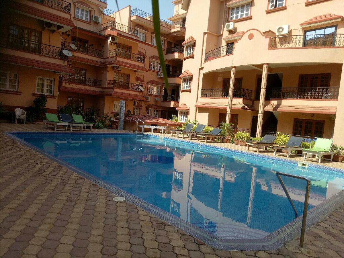 Saldanha Kyle gardens Appartement Calangute Buitenkant foto